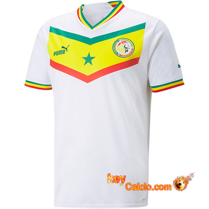 Offerte Nuove Nuovo Maglie Calcio Senegal Prima Coppa Del Mondo 2022