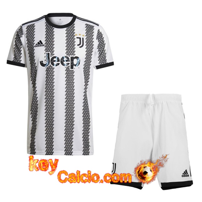 Kit Maglia Juventus Prima + Pantaloncini 2022/2023