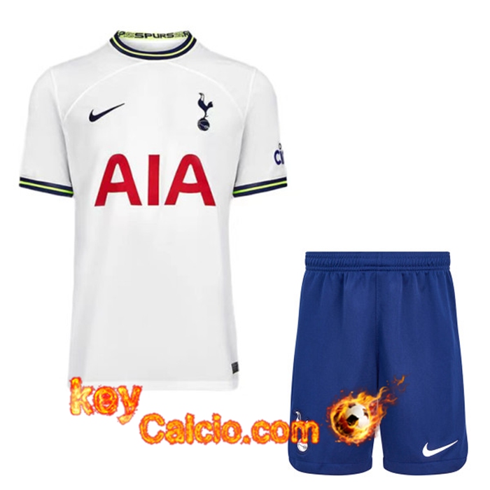 Kit Maglia Tottenham Hotspurs Prima + Pantaloncini 2022/2023