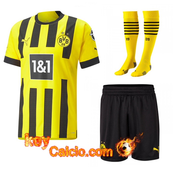 Kit Maglia Dortmund BVB Prima (Pantaloncini + Calzini) 2022/2023