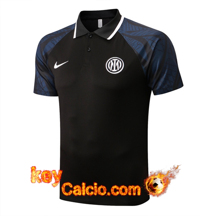 Maglia Polo Inter Milan Nero 2022/2023