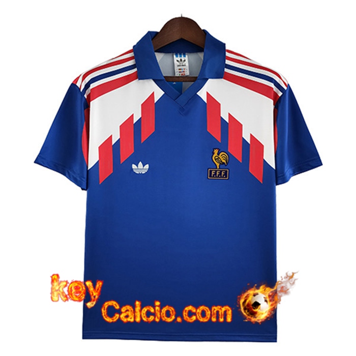 Maglie Calcio Francia Retro Prima 1988/1990