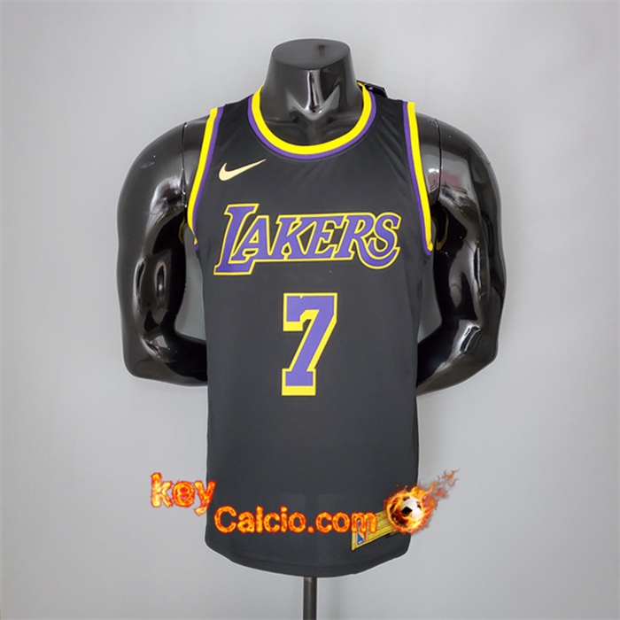 Maglia Los Angeles Lakers (Anthony #7) 2021 Nero Bonus Edition