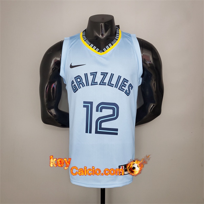 Maglia Memphis Grizzlies (Orantt #12) Blu Clair City Edition