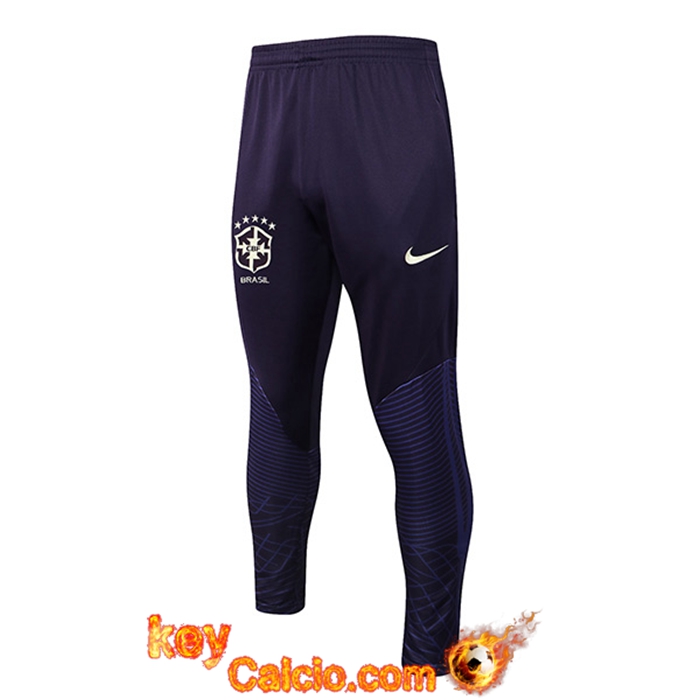 Pantaloni Da Allenamento Brasile blu navye 2022/2023