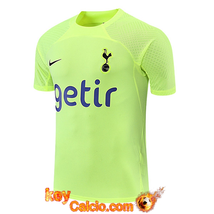 T Shirt Allenamento Tottenham Hotspur Verde 2022/2023