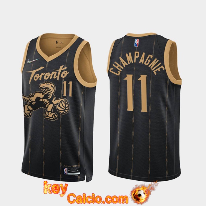 Maglia Toronto Raptors (CHAMPAGNIE #11) Nero