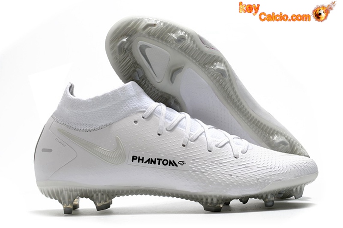 Nike Scarpe Da Calcio Phantom GT Elite Dynamic Fit FG Bianco