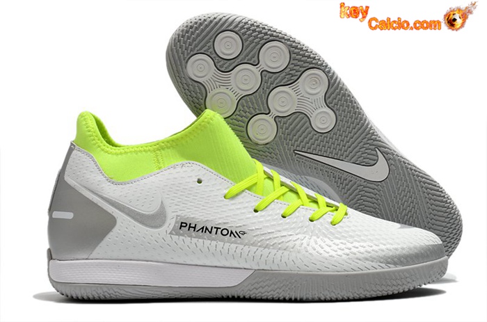 Nike Scarpe Da Calcio Phantom GT Academy Dynamic Fit IC Bianco