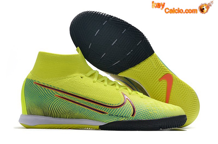 Nike Scarpe Da Calcio Mercurial Superfly 7 Elite MDS IC Giallo/Verde