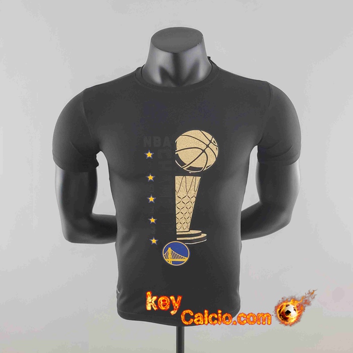 NBA Golden State Warriors T-Shirt Nero #K000218