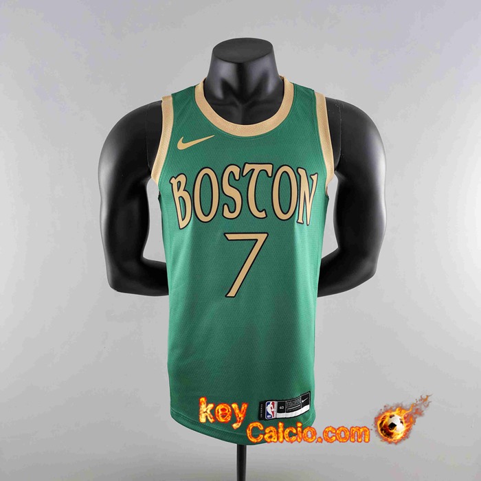 Maglia Boston Celtics (BROWN #7) 2020 Verde City Edition