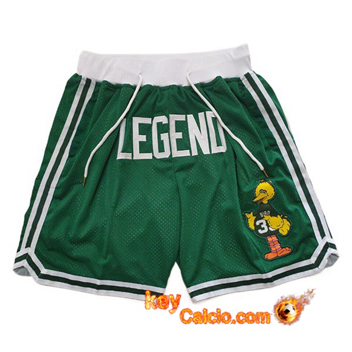 Pantaloncini NBA Boston Celtics Verde