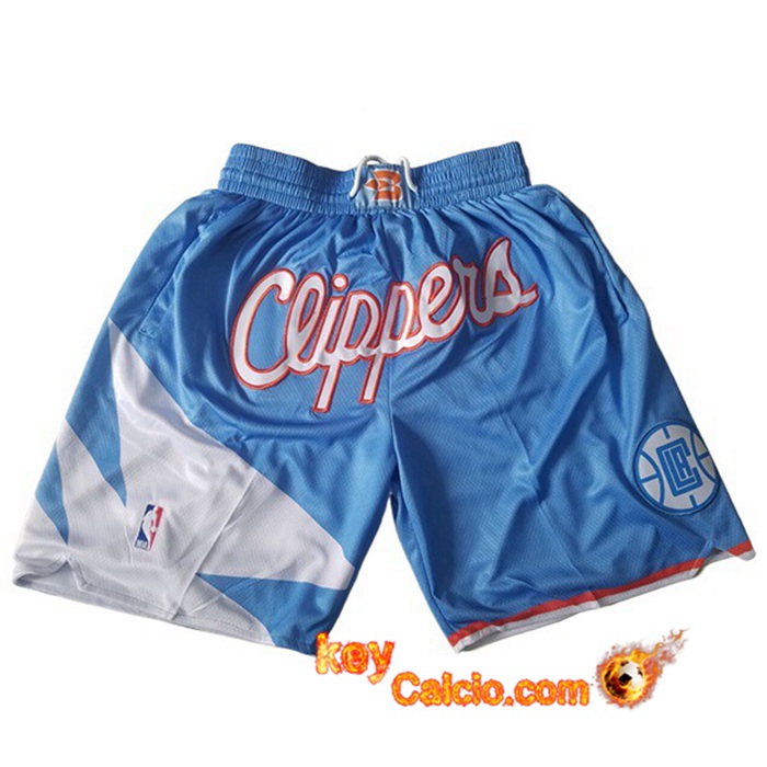 Pantaloncini NBA Los Angeles Clippers Azzurro