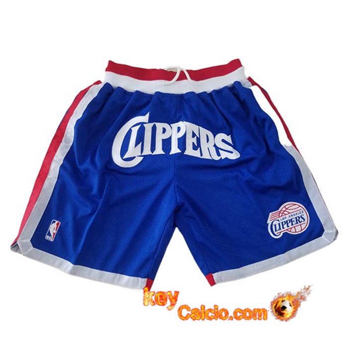 Pantaloncini NBA Los Angeles Clippers Blu