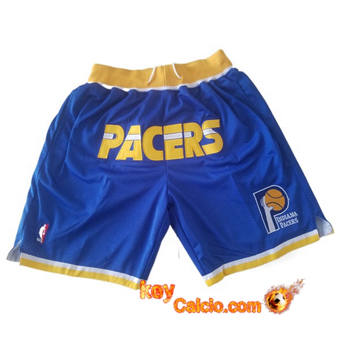 Pantaloncini NBA Indiana Pacers Blu