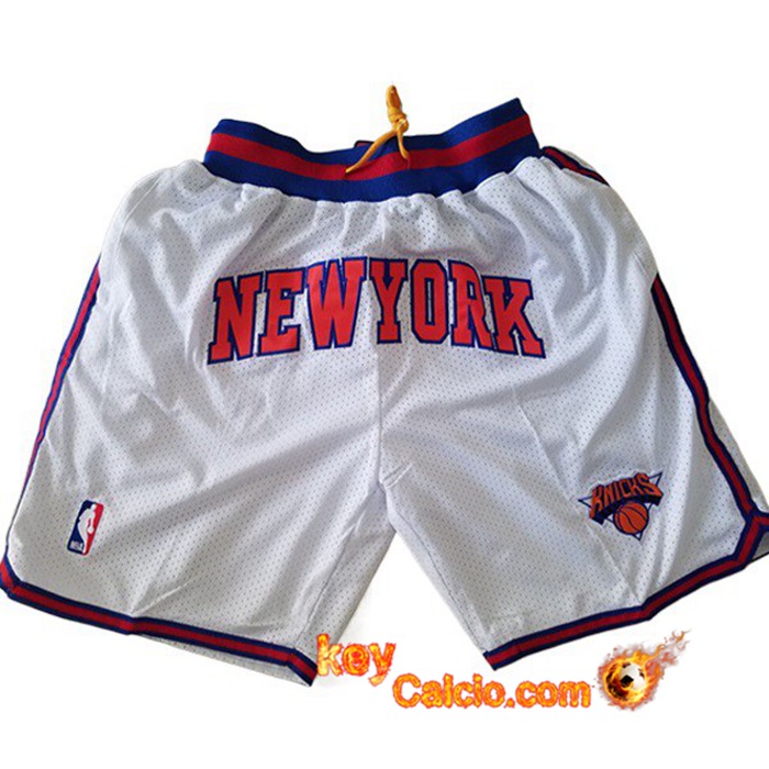Pantaloncini NBA New York Knicks Bianco