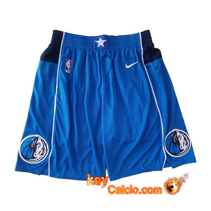 Pantaloncini NBA Dallas Mavericks Blu