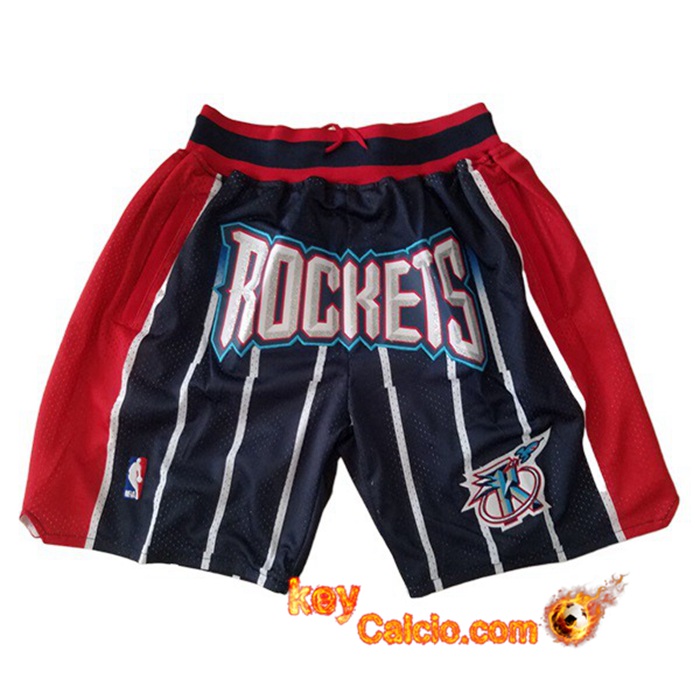 Pantaloncini NBA Houston Rockets Blu Scuro