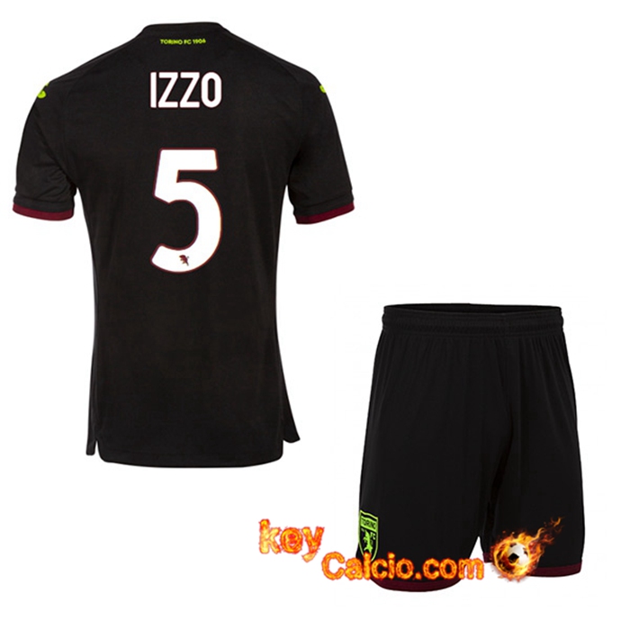 Maglie Calcio Torino (IZZO #5) Bambino Terza 2022/2023